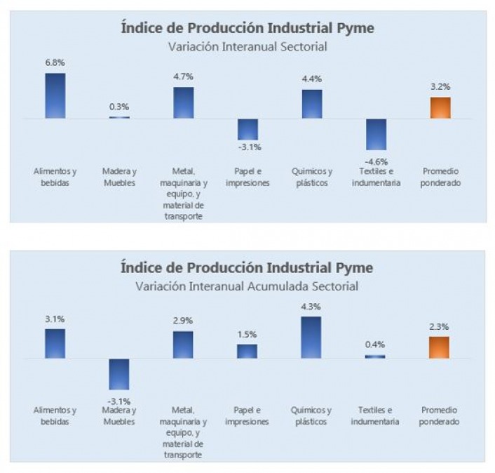 Industria Pyme: la variación interanual creció 3,2% en diciembre y 2,3% en 2022 imagen-4