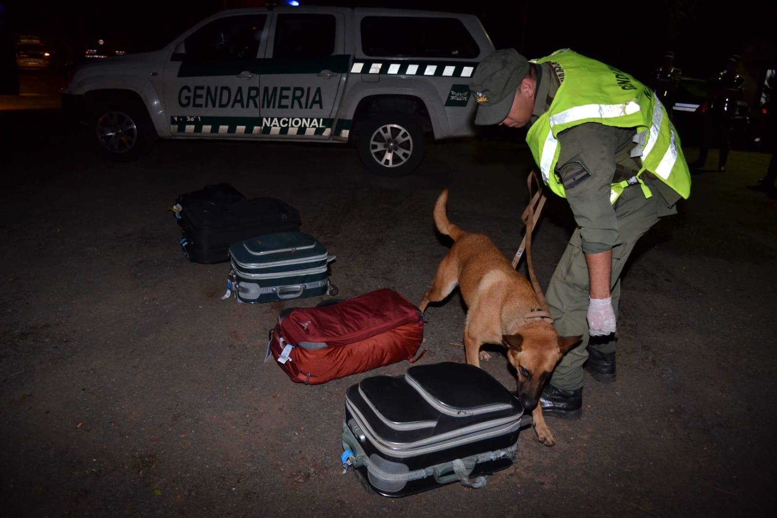 Dos pasajeros que subieron al micro en Posadas viajan a Buenos Aires con 24 kilos de marihuana ocultos en su equipaje imagen-2