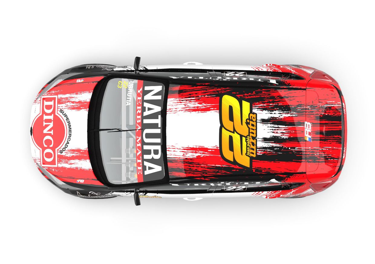 Automovilismo: Urrutia presentó el diseño de su auto para la temporada de la Clase 3 del Turismo Pista imagen-2