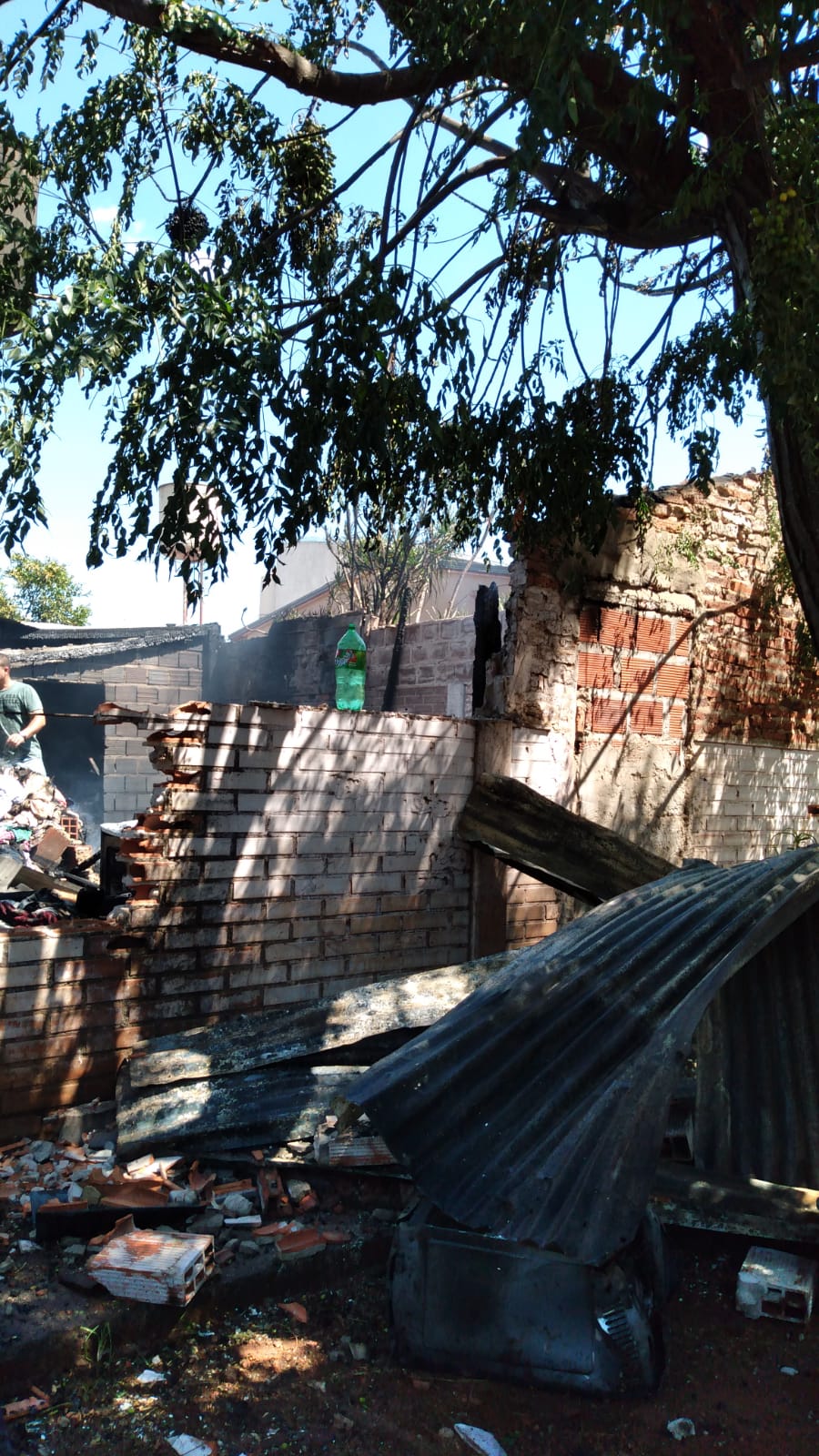 Incendio destruyó una vivienda en la Chacra 94 imagen-12