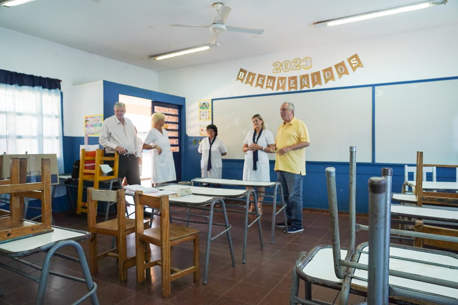 Inicio de clases: en su visita a la Escuela 675 de Posadas, Passalacqua destacó la vocación de los docentes misioneros imagen-6