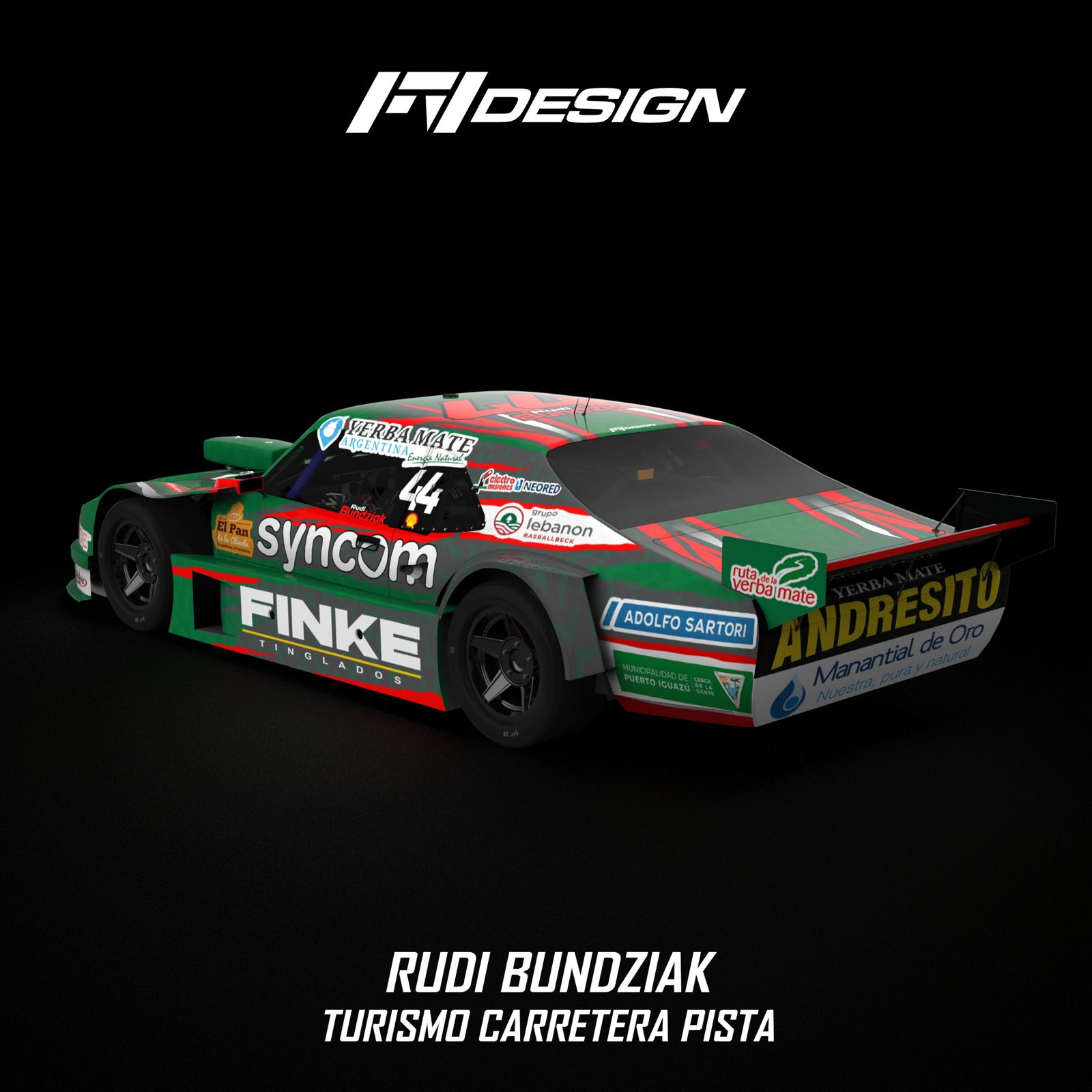 Automovilismo: Rudito Bundziak presentó el diseño del auto con el que debutará en el TC Pista imagen-2