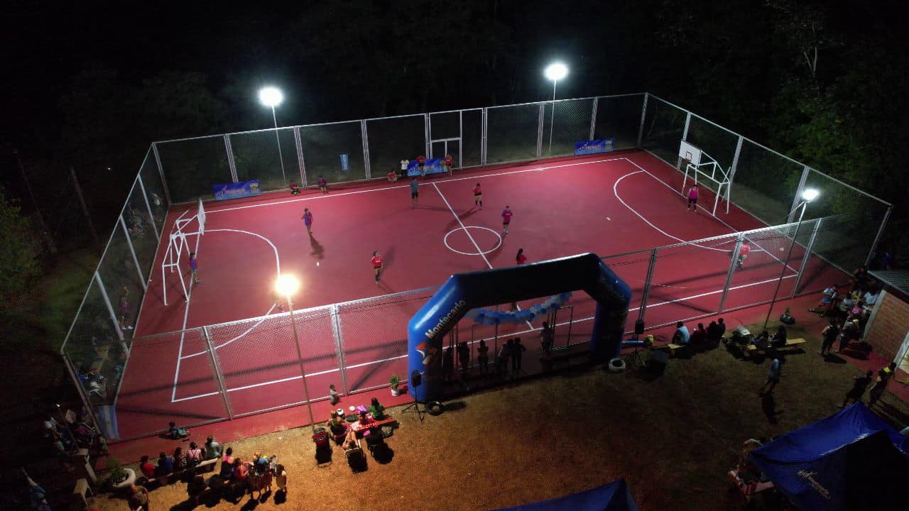 Montecarlo: inauguran el playón deportivo del populoso barrio Martin Fierro imagen-2