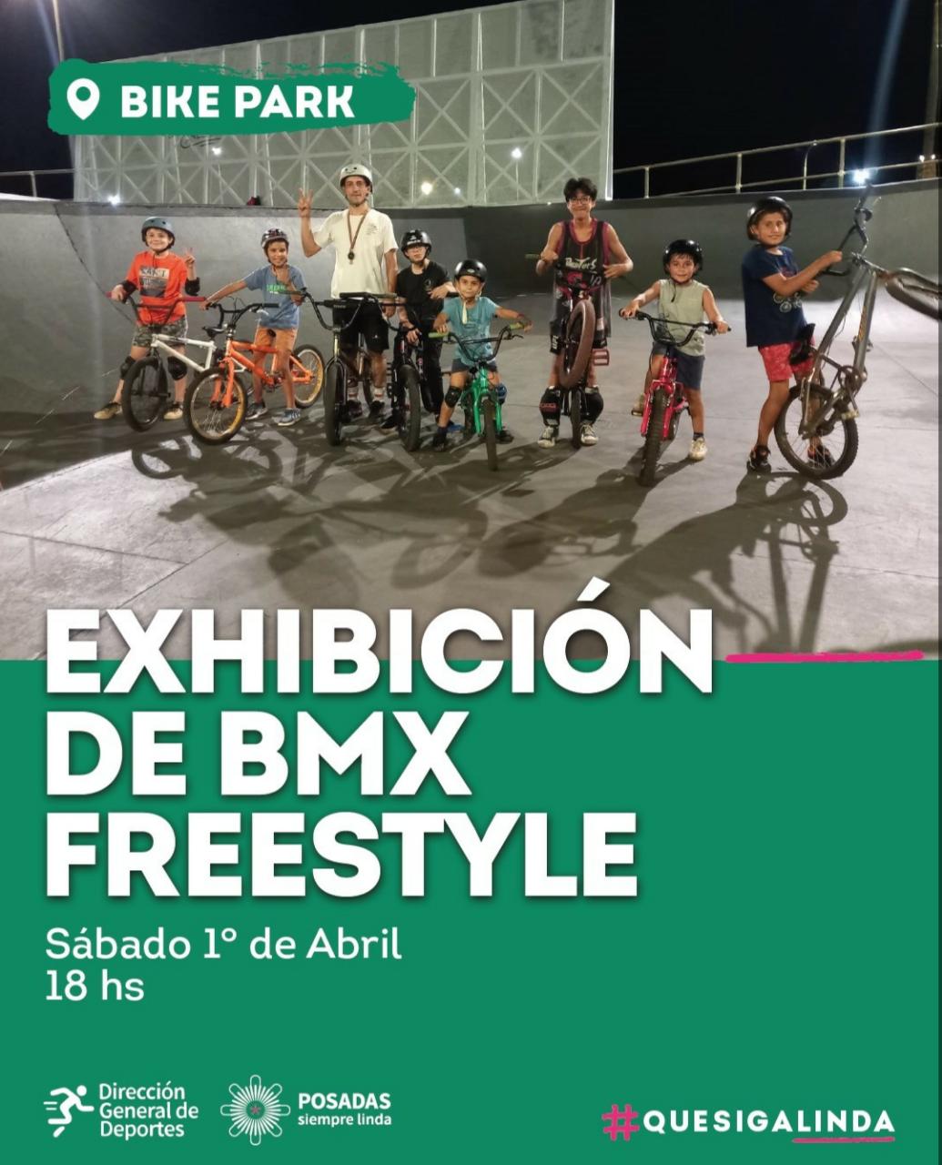 Exhibiciones de BMX Freestyle habrá este sábado en el Bike Park de la Costanera imagen-2