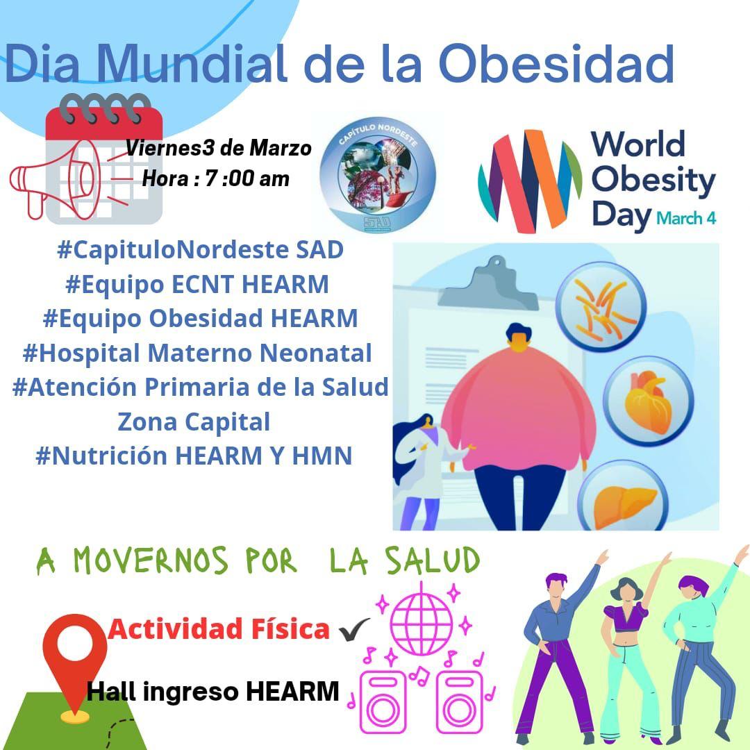 Hospital Escuela: Por el Día Mundial de la Obesidad, este viernes se realizará una jornada de concientización para la comunidad imagen-2